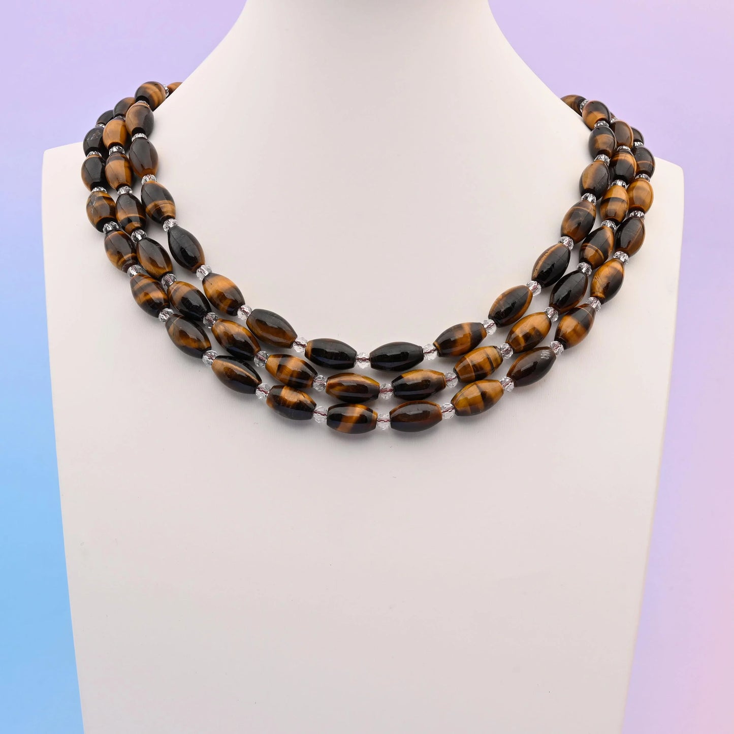 Natural Tiger Eye Smooth Barrel Gemstone Beads, Size 13x8mm Barrel Beads, DIY Jewelry Making Beads, 15.5 Inches Per Strand - Mycrazycrystal