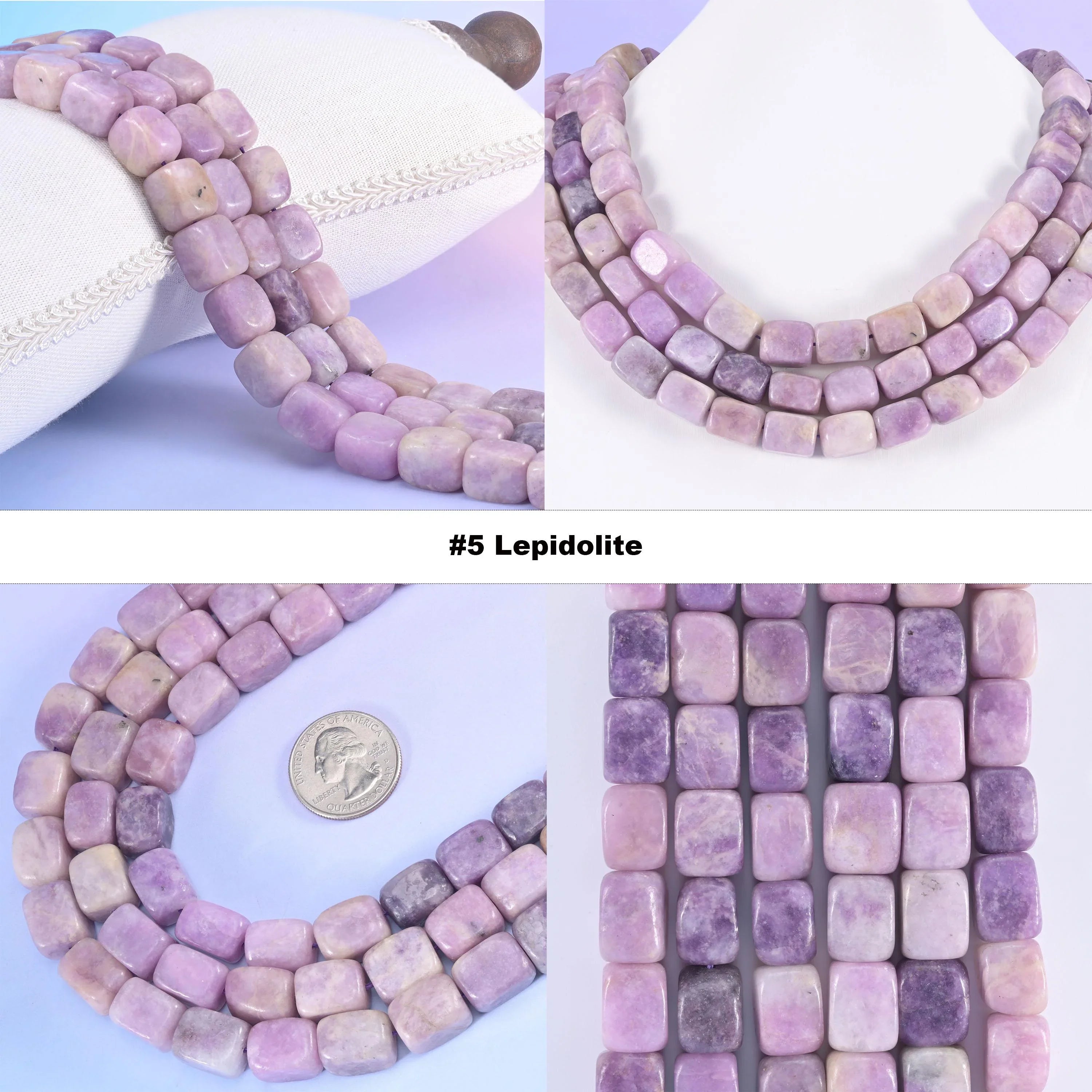 Natural Gemstone Irregular Rectangle Cube Nugget Beads, Size Vary from 9mm-14mm - Mycrazycrystal