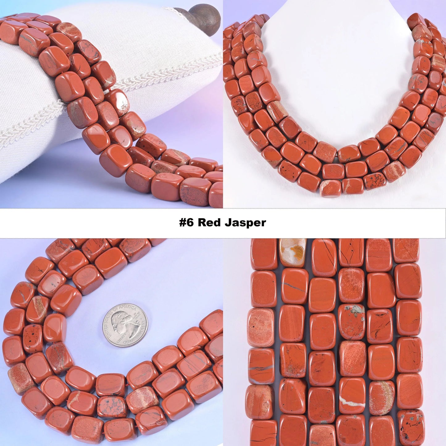 Natural Gemstone Irregular Rectangle Cube Nugget Beads, Size Vary from 9mm-14mm - Mycrazycrystal