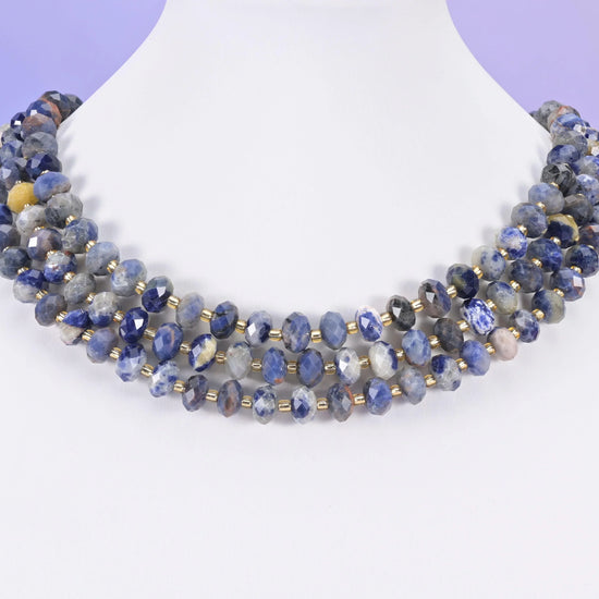 Orange Sodalite Faceted Rondelle Beads Size 6x10mm Jewelry Making 15.5 Inch Strand