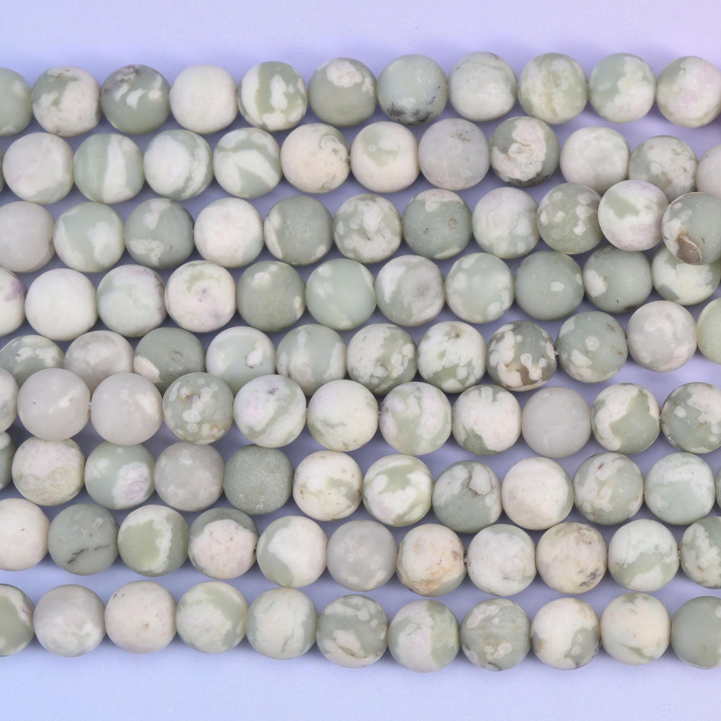 Peace Jasper Matte Round Beads 4mm 6mm 8mm 10mm Jewelry Making 15 Inch Strand