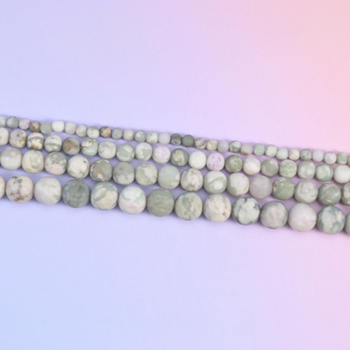 Peace Jasper Matte Round Beads 4mm 6mm 8mm 10mm Jewelry Making 15 Inch Strand