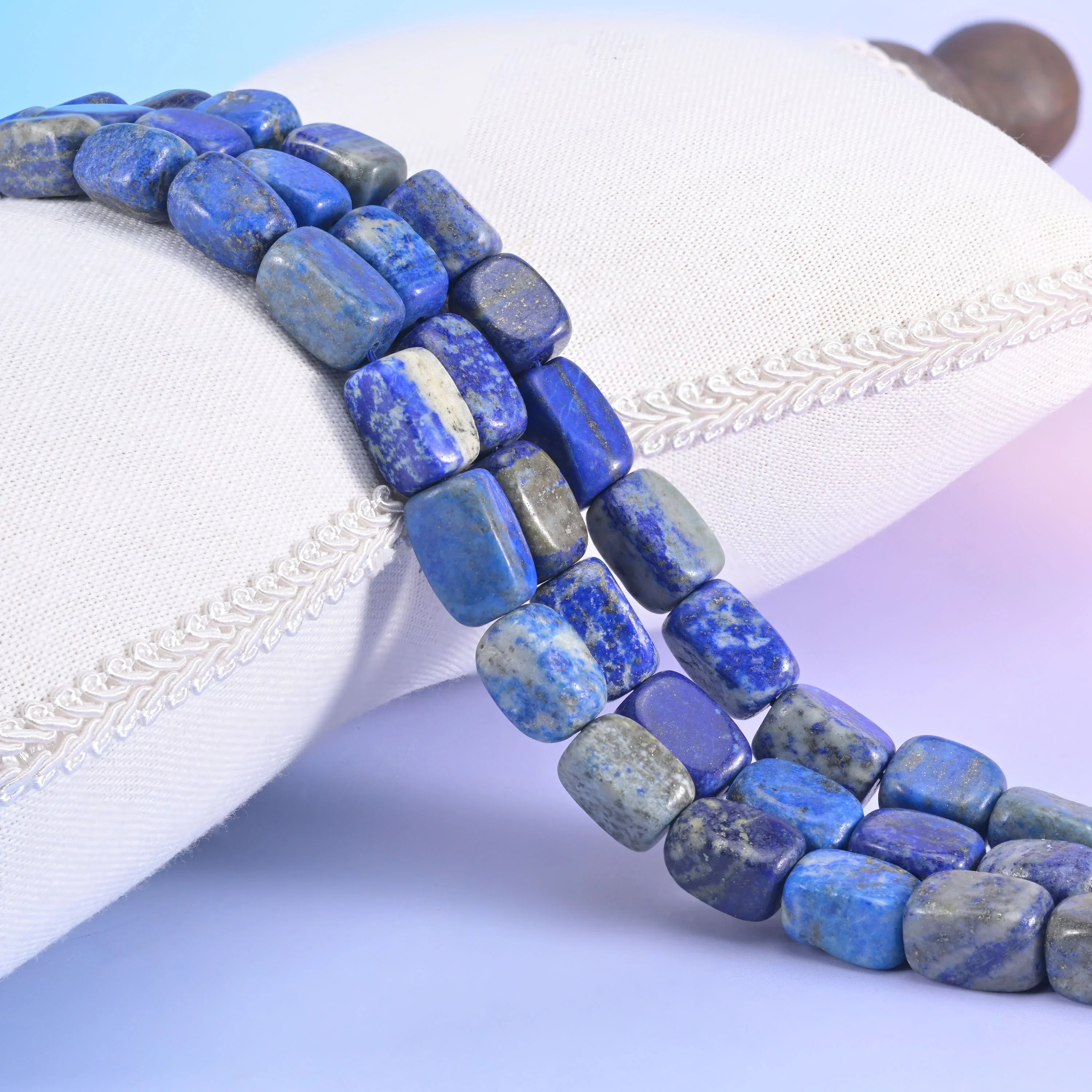 Natural Gemstone Irregular Rectangle Cube Nugget Beads, Size Vary from 9mm-14mm - Mycrazycrystal