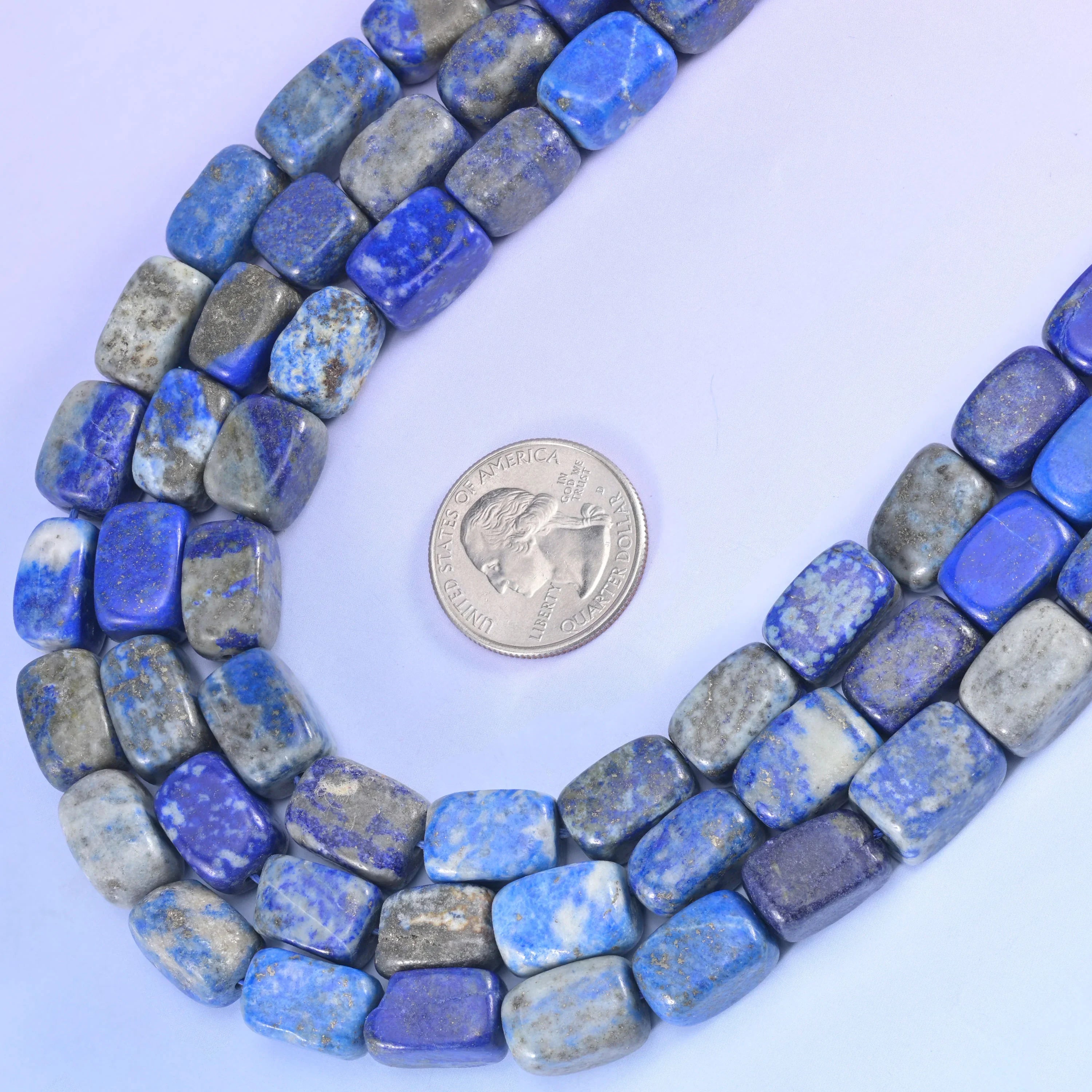 Natural Gemstone Irregular Rectangle Cube Nugget Beads, Size Vary from 9mm-14mm - Mycrazycrystal