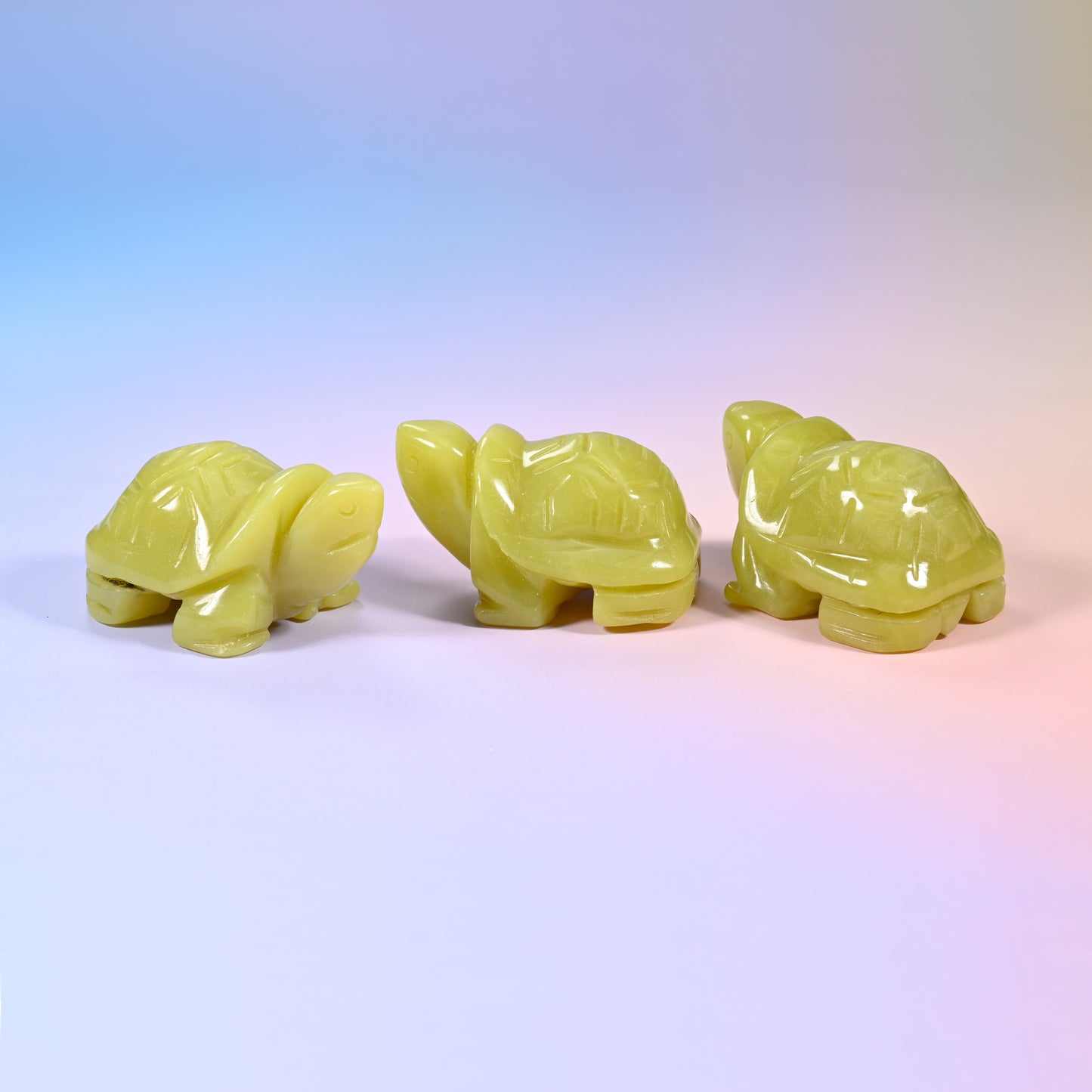 Turtle Crystal Figurines: 1.5 inch and 2.0 inch Size Available