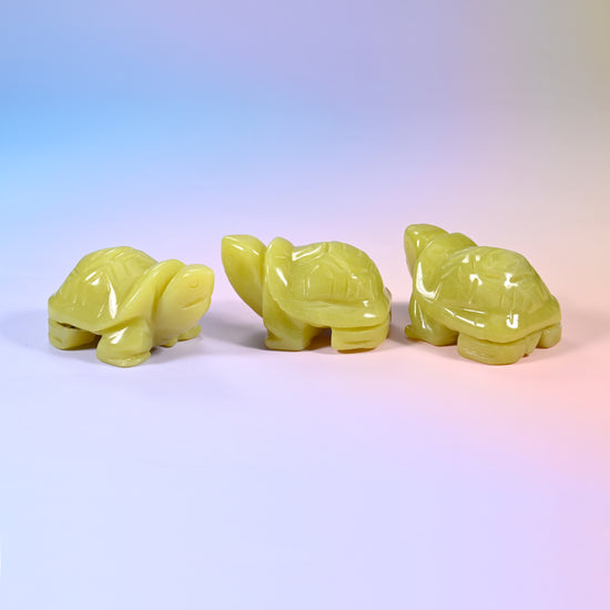 Turtle Crystal Figurines: 1.5 inch and 2.0 inch Size Available
