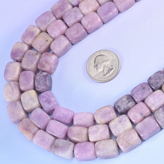 Natural Gemstone Irregular Rectangle Cube Nugget Beads, Size Vary from 9mm-14mm - Mycrazycrystal