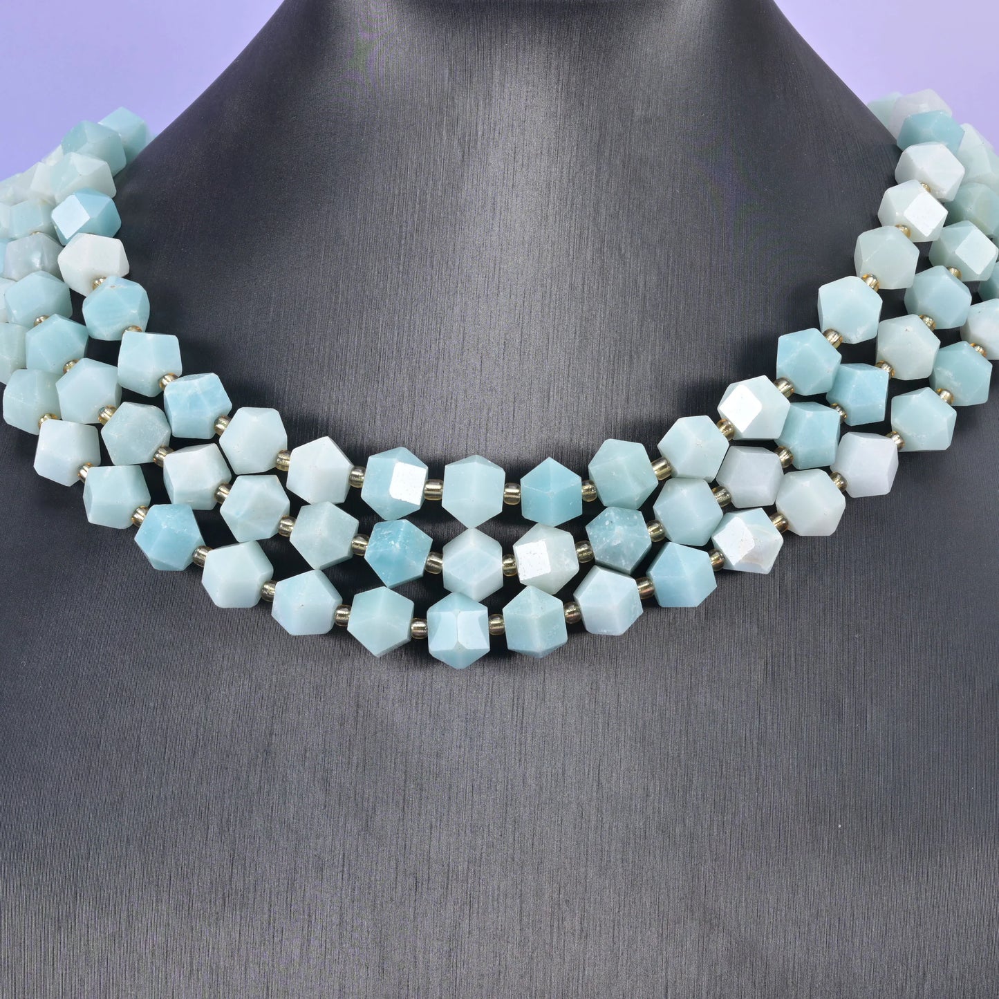 10mm Diamond Rhombus Faceted 8 Sides Beads - Jewelry Making - 15.5 Inches Strand Length - S5 - Mycrazycrystal