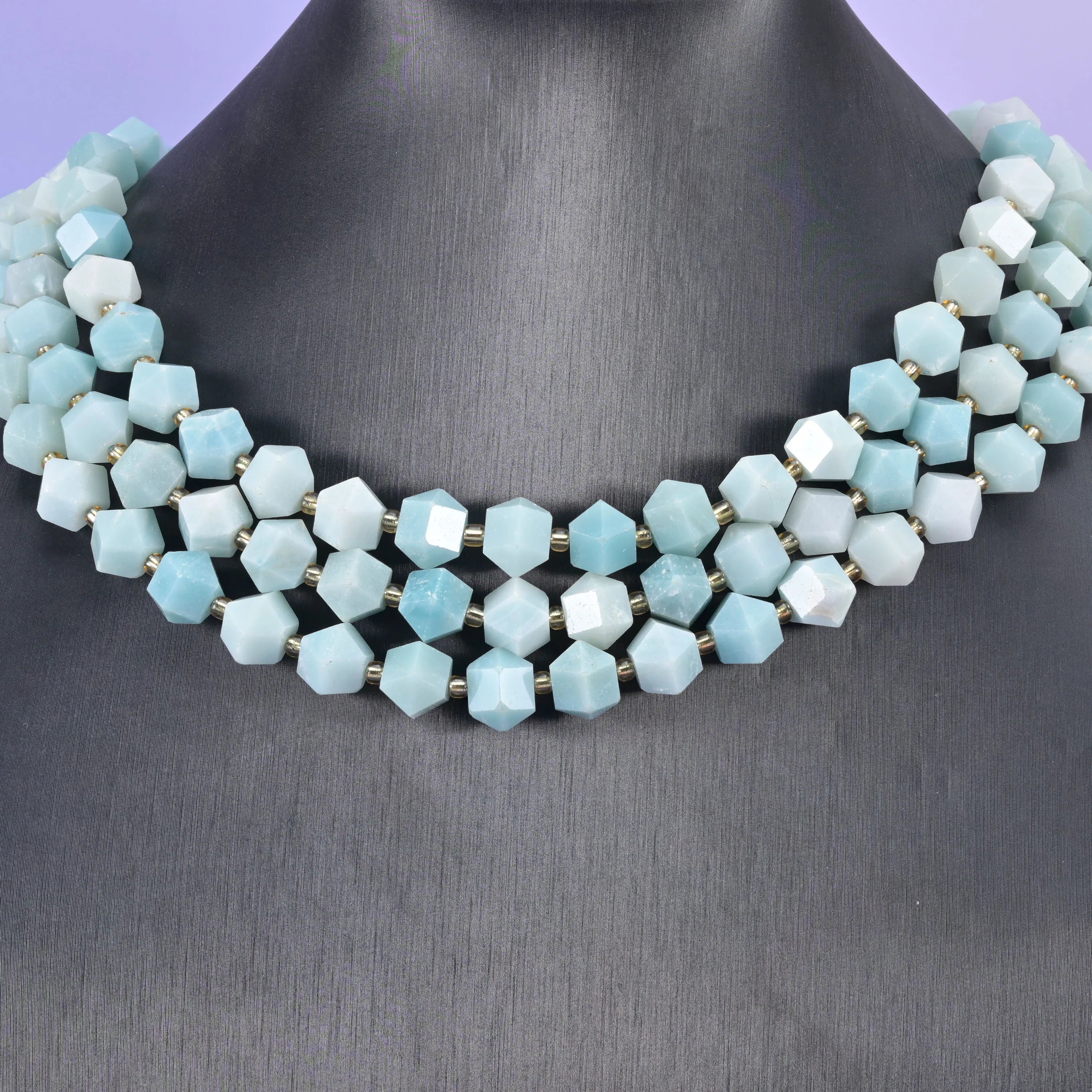 10mm Diamond Rhombus Faceted 8 Sides Beads - Jewelry Making - 15.5 Inches Strand Length - S5 - Mycrazycrystal