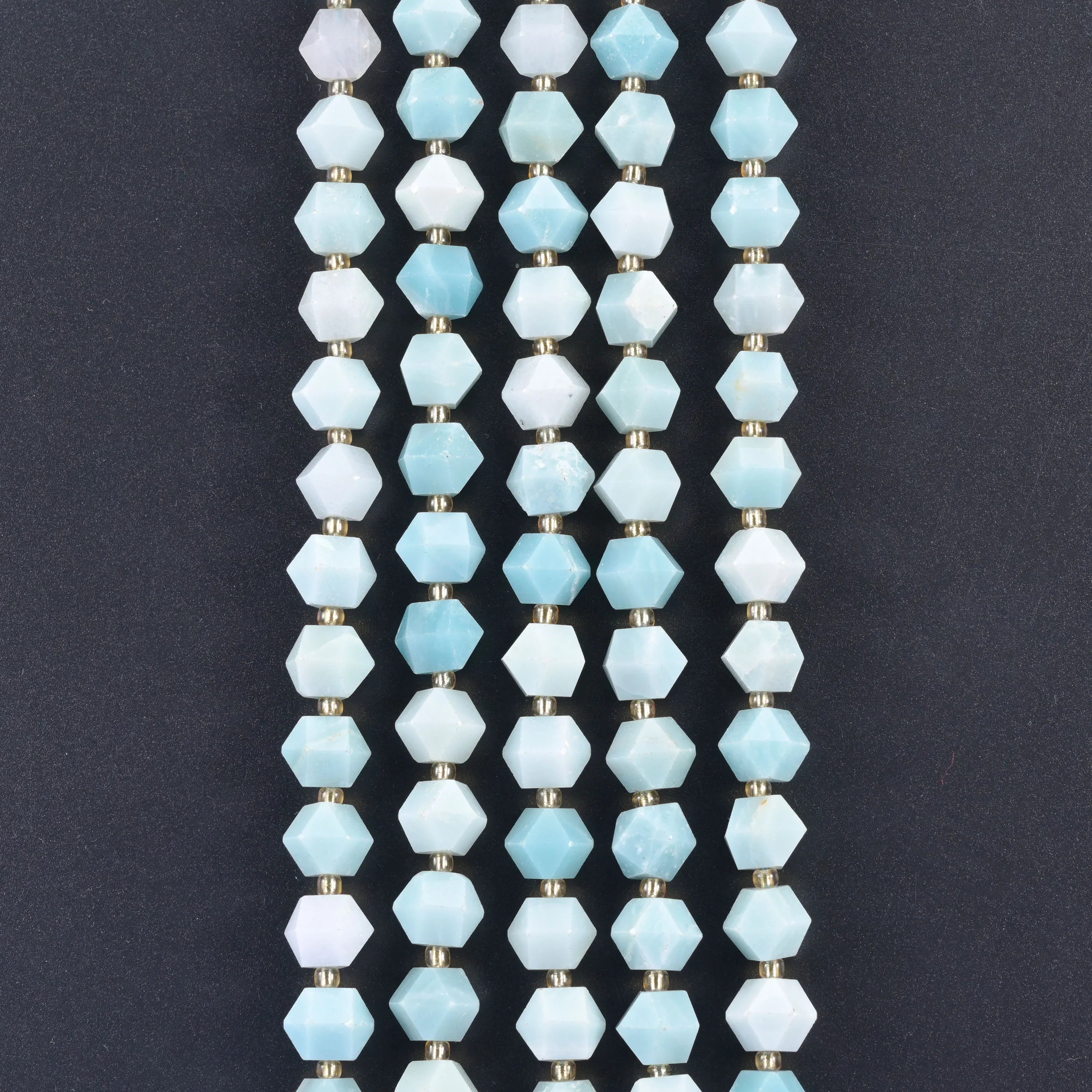 10mm Diamond Rhombus Faceted 8 Sides Beads - Jewelry Making - 15.5 Inches Strand Length - S5 - Mycrazycrystal