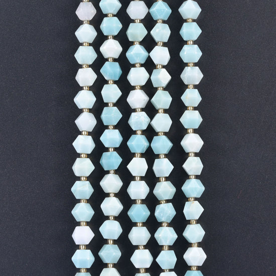10mm Diamond Rhombus Faceted 8 Sides Beads - Jewelry Making - 15.5 Inches Strand Length - S5 - Mycrazycrystal
