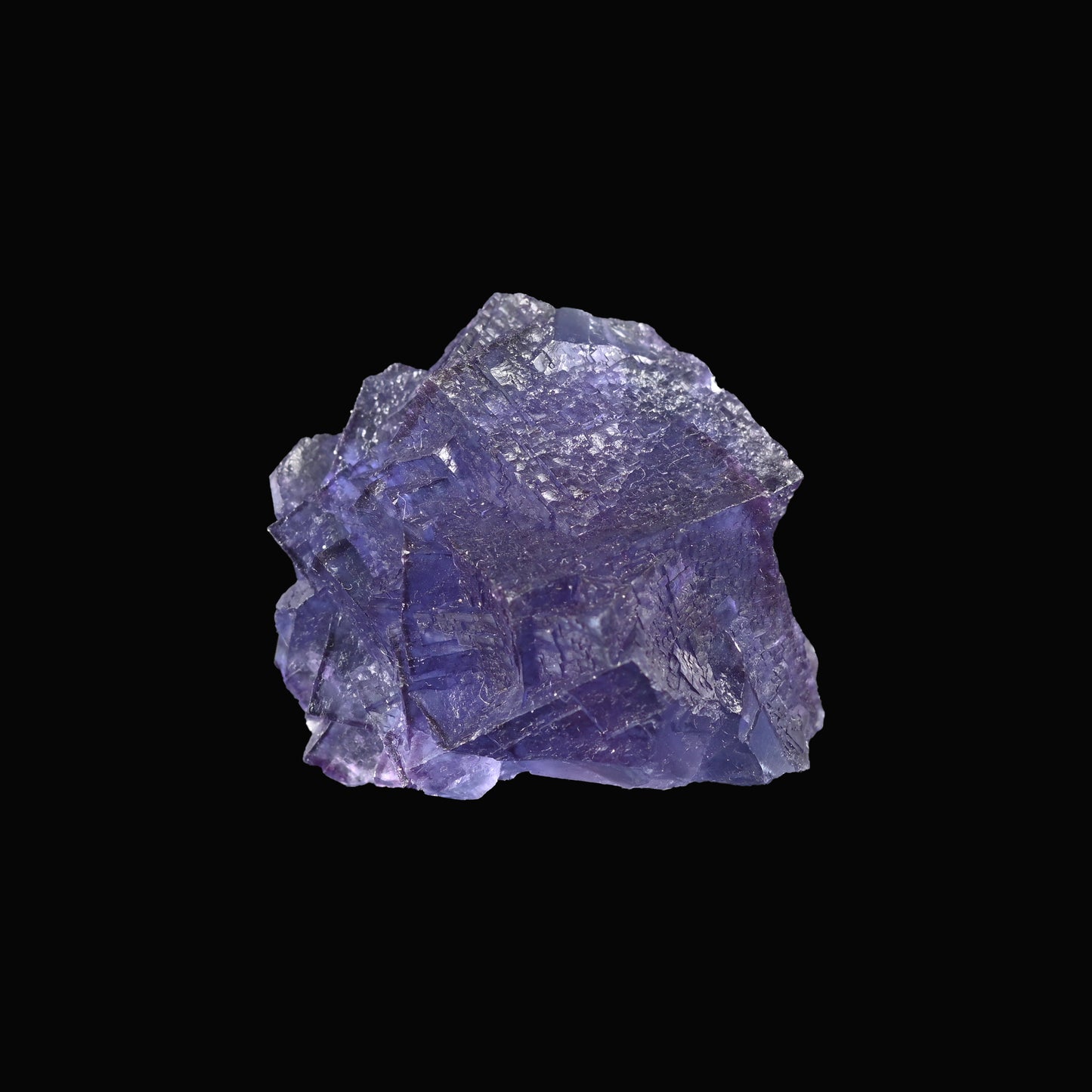 2.1 oz Purple Blue Cubic Fluorite Mineral Specimen - 1