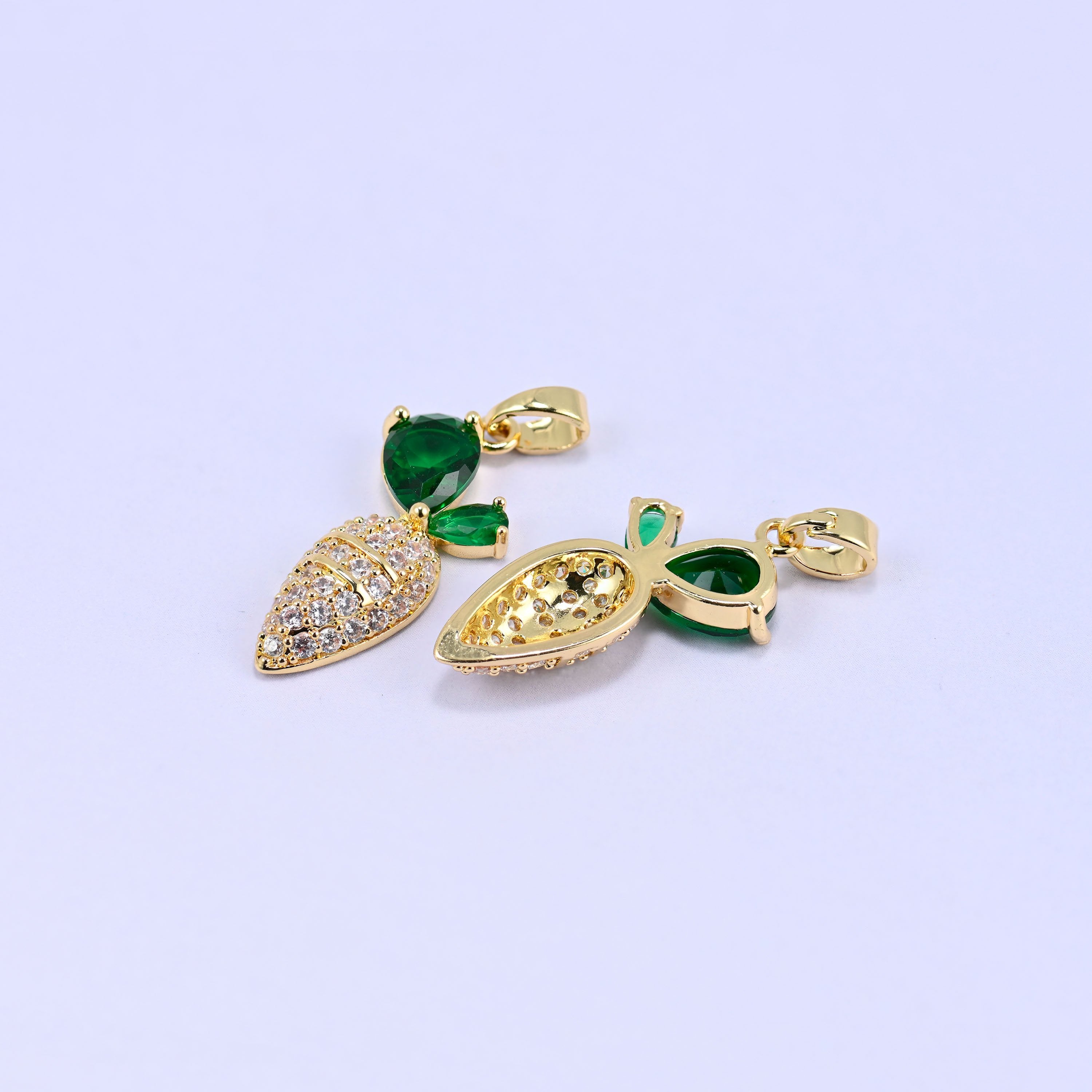 Brass, 18K gold plated, beads for jewellery making