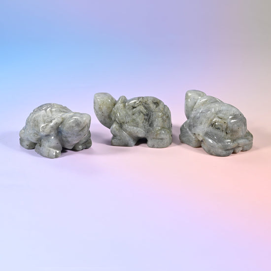 Turtle Crystal Figurines: 1.5 inch and 2.0 inch Size Available