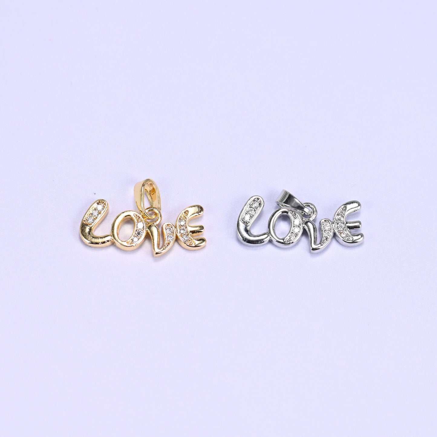 Love Letter Zircon Charms