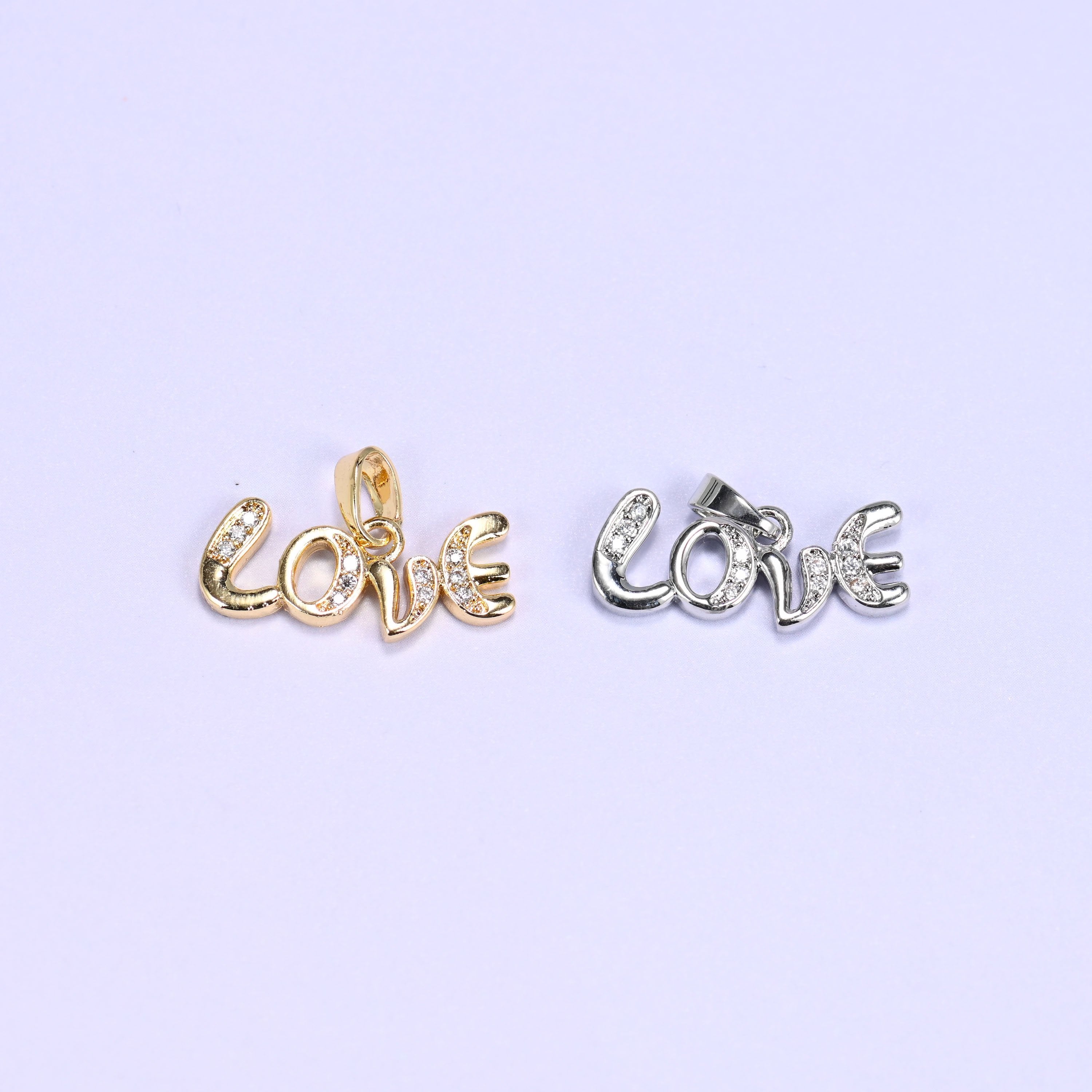 Love Letter Zircon Charms