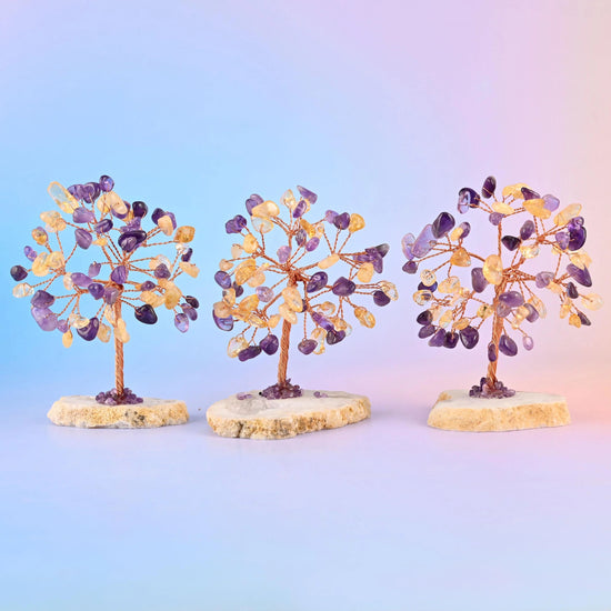 Crystal Tree of Life, a decor piece for a shelf, desk or windowsill.
