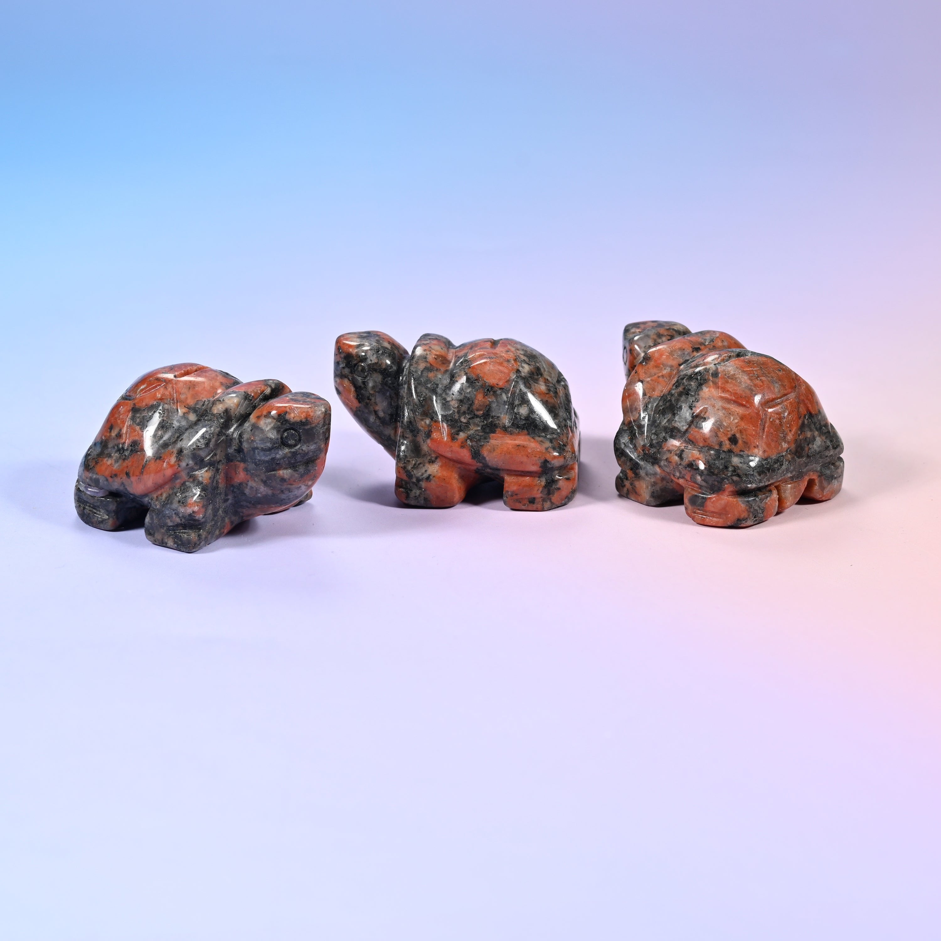 Turtle Crystal Figurines: 1.5 inch and 2.0 inch Size Available