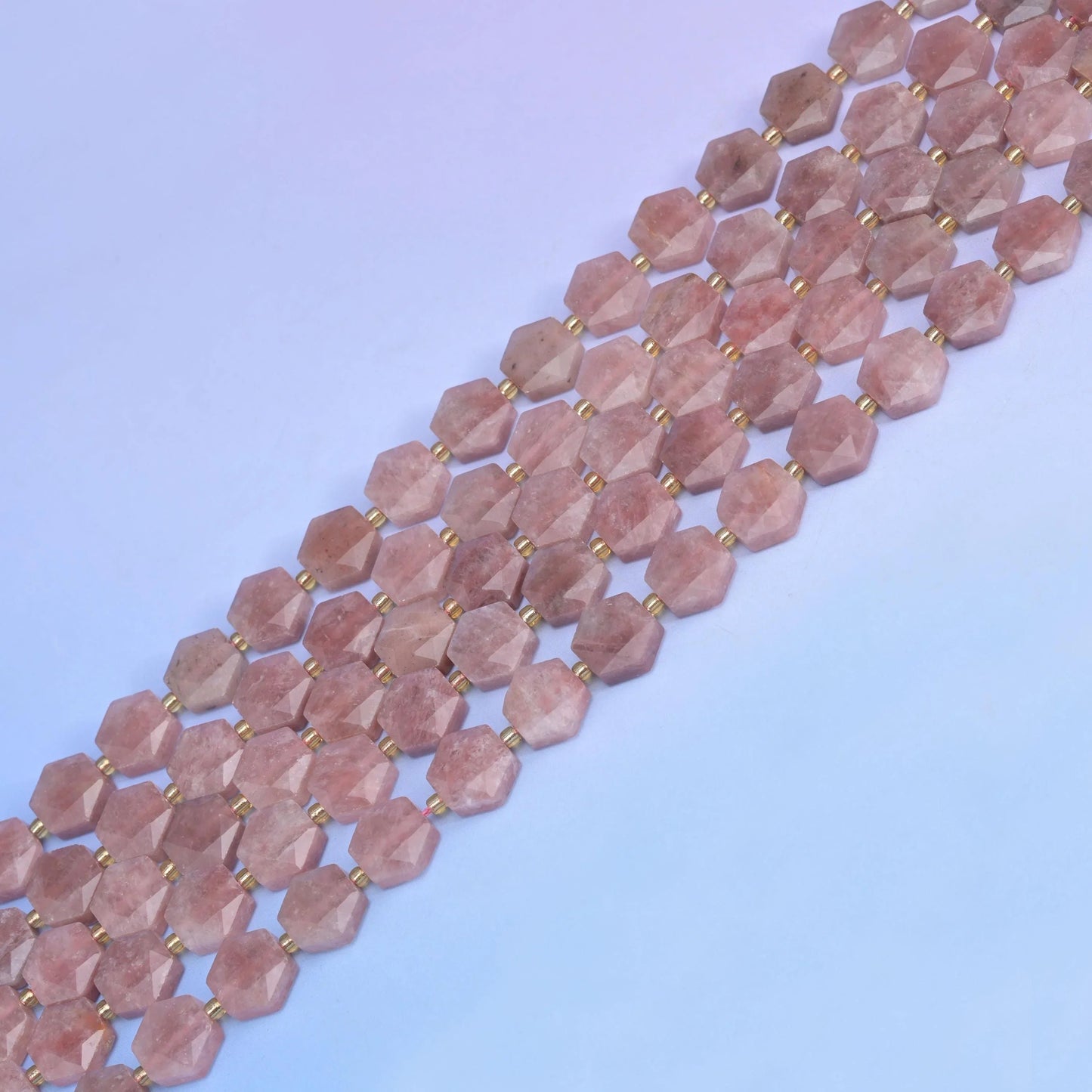 Strawberry Jade in dusty rose with a mauve-grey cast.