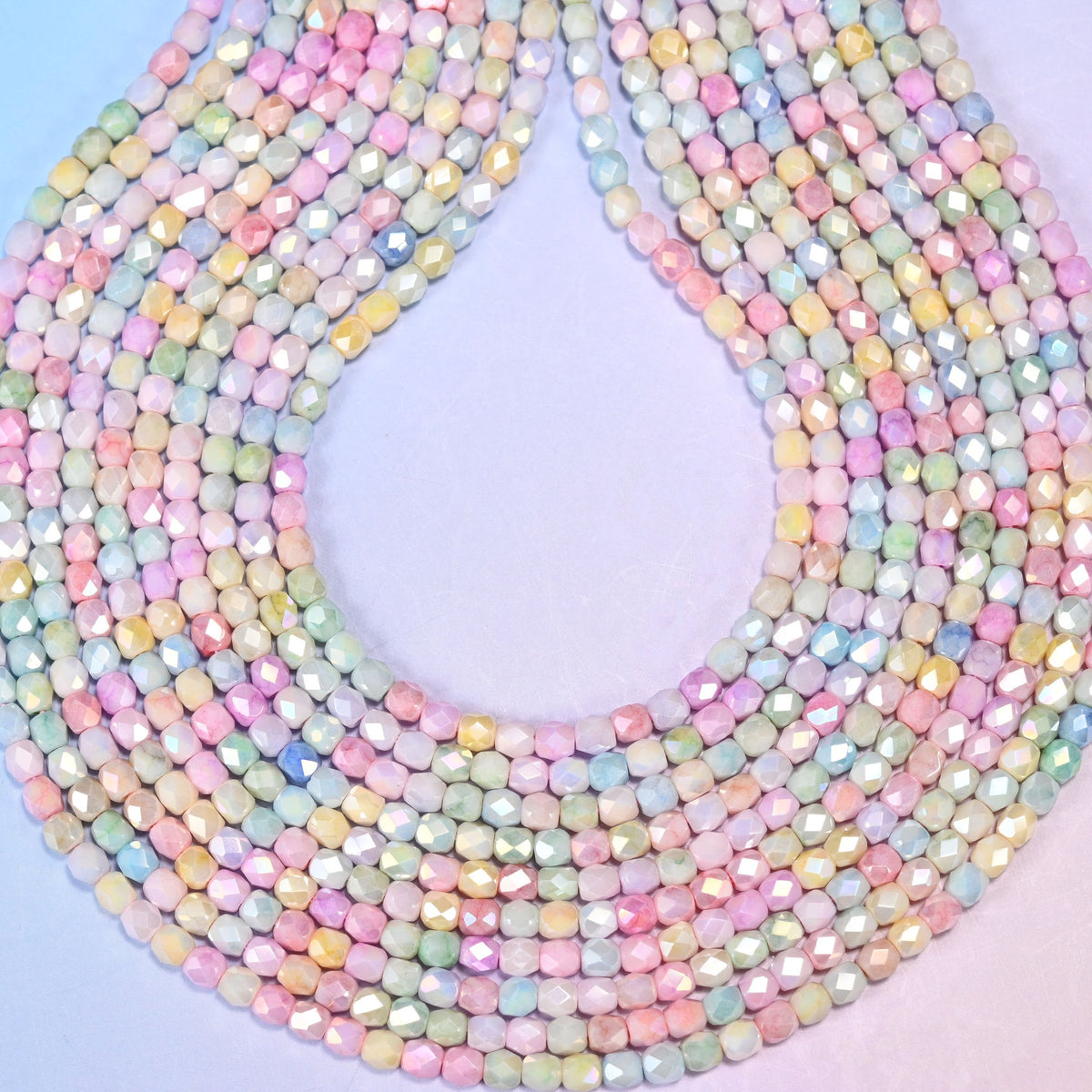 Tiny barrel glass beads, drill hole approximately 1.0mm.