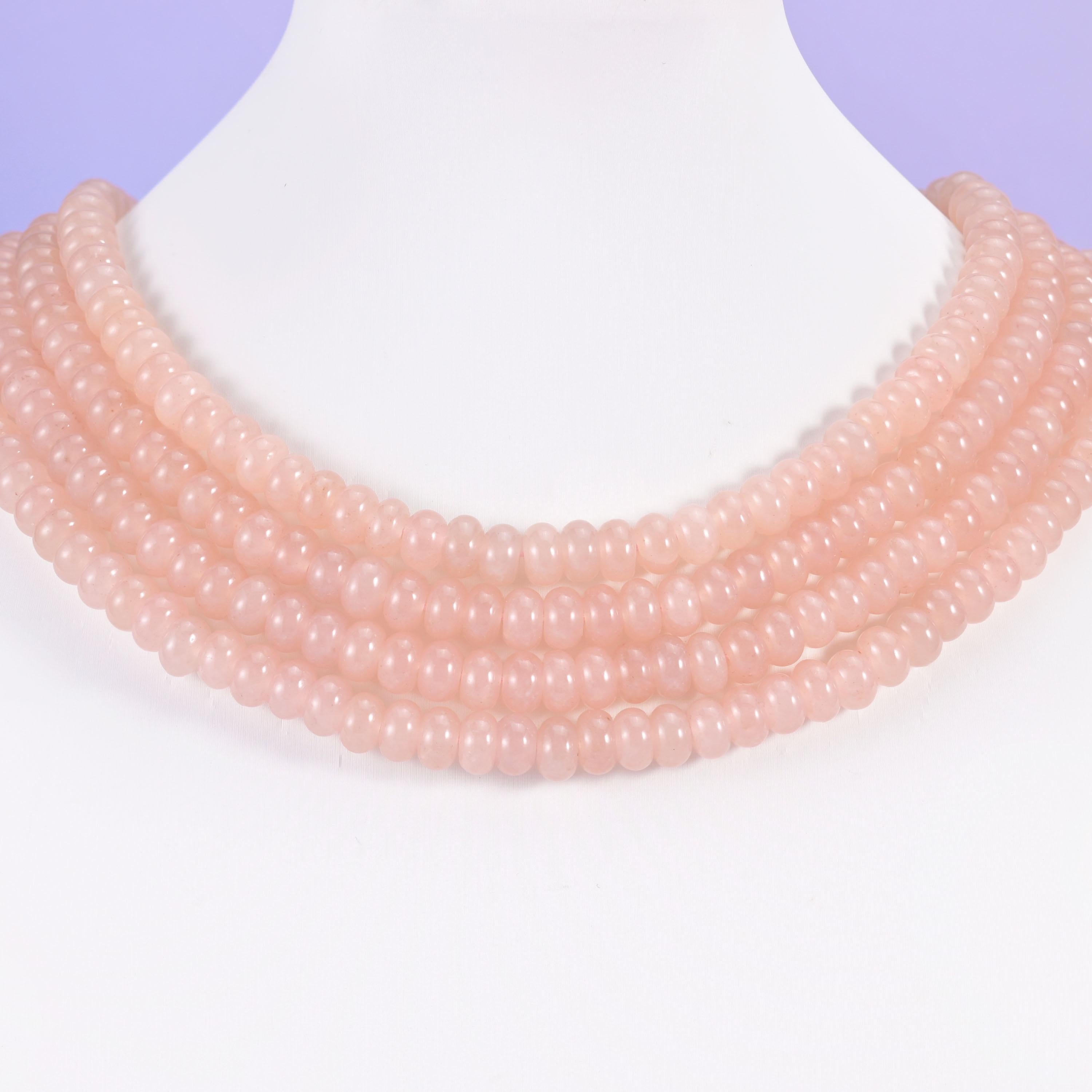 Dyed jade smooth rondelle beads, 5x8mm