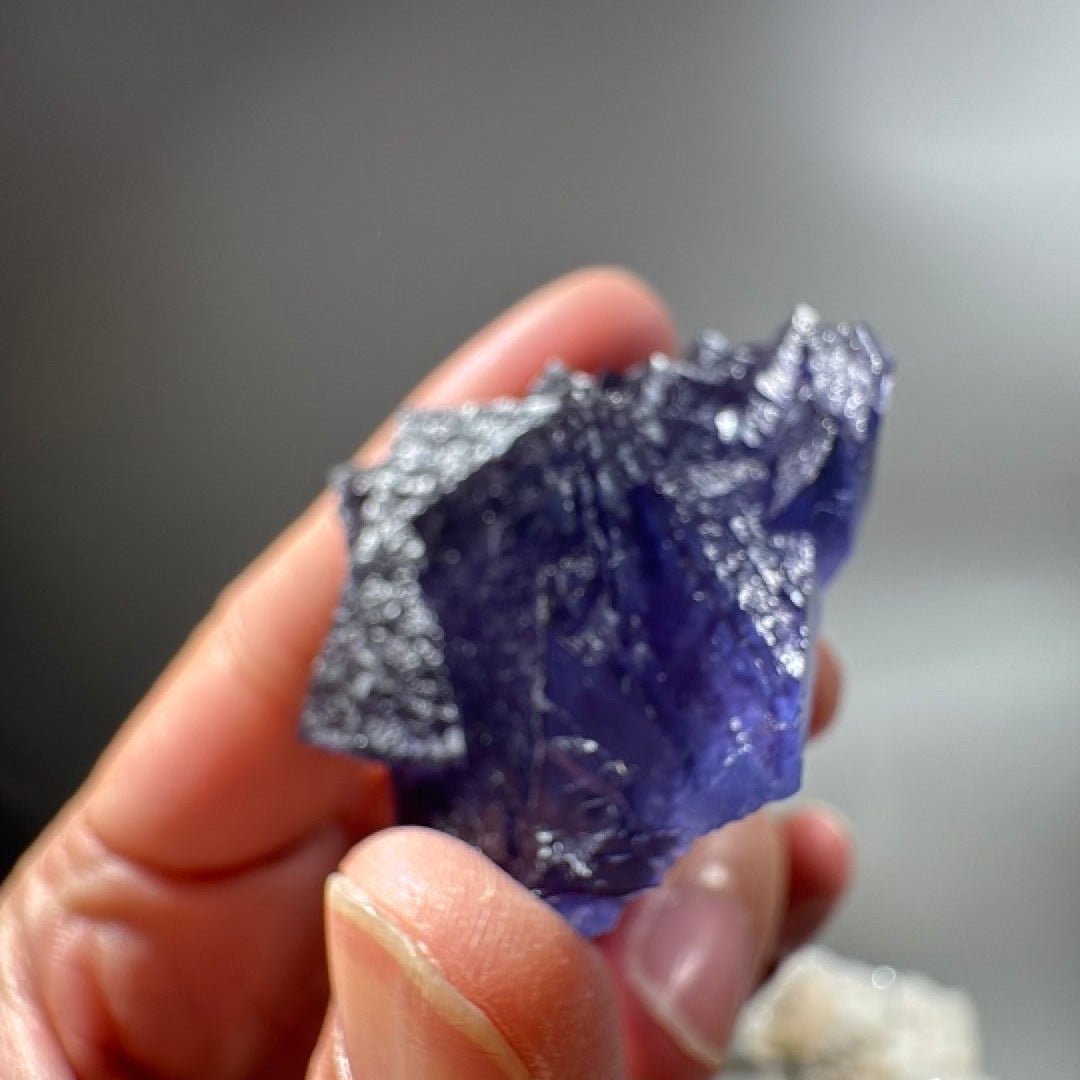 Natural Fluorite specimen, 1.69 x 1.44 x 1.24 inches, 2.1 oz, sold as the exact piece pictured
