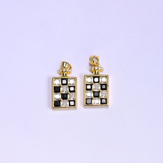 Perfume Bottle Zircon Charms