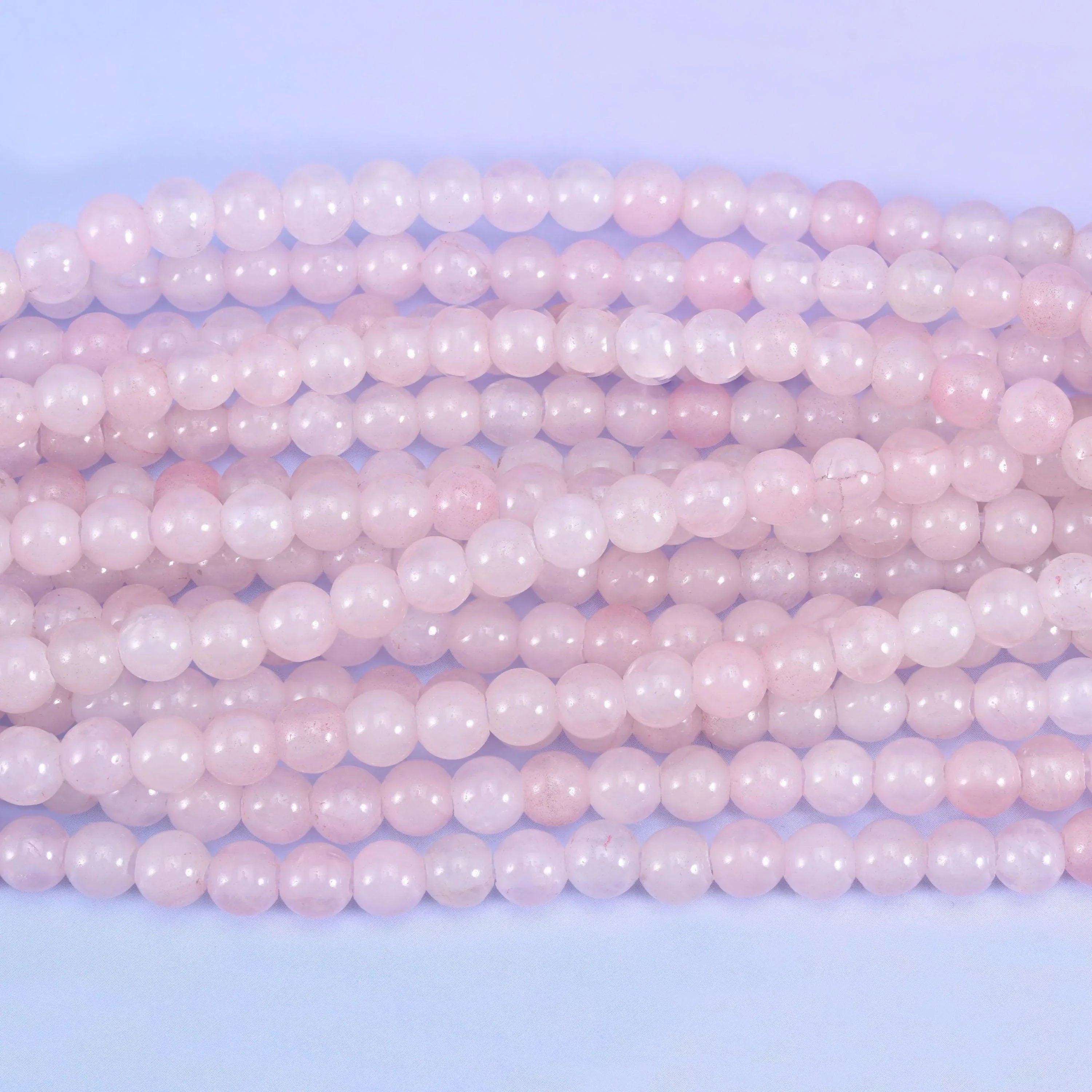 Rose Quartz beads for jewellery making