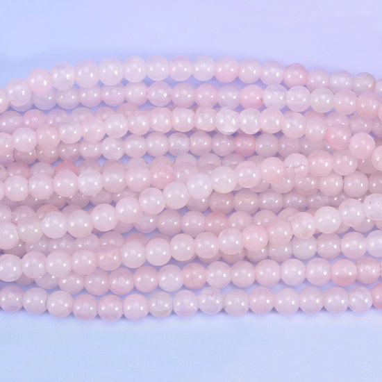 Rose Quartz beads for jewellery making
