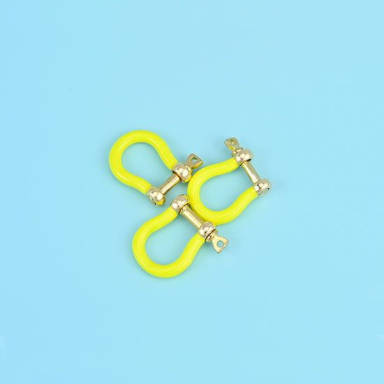 Enamel Horse Shoe Screw Clasp in a bright colorful finish