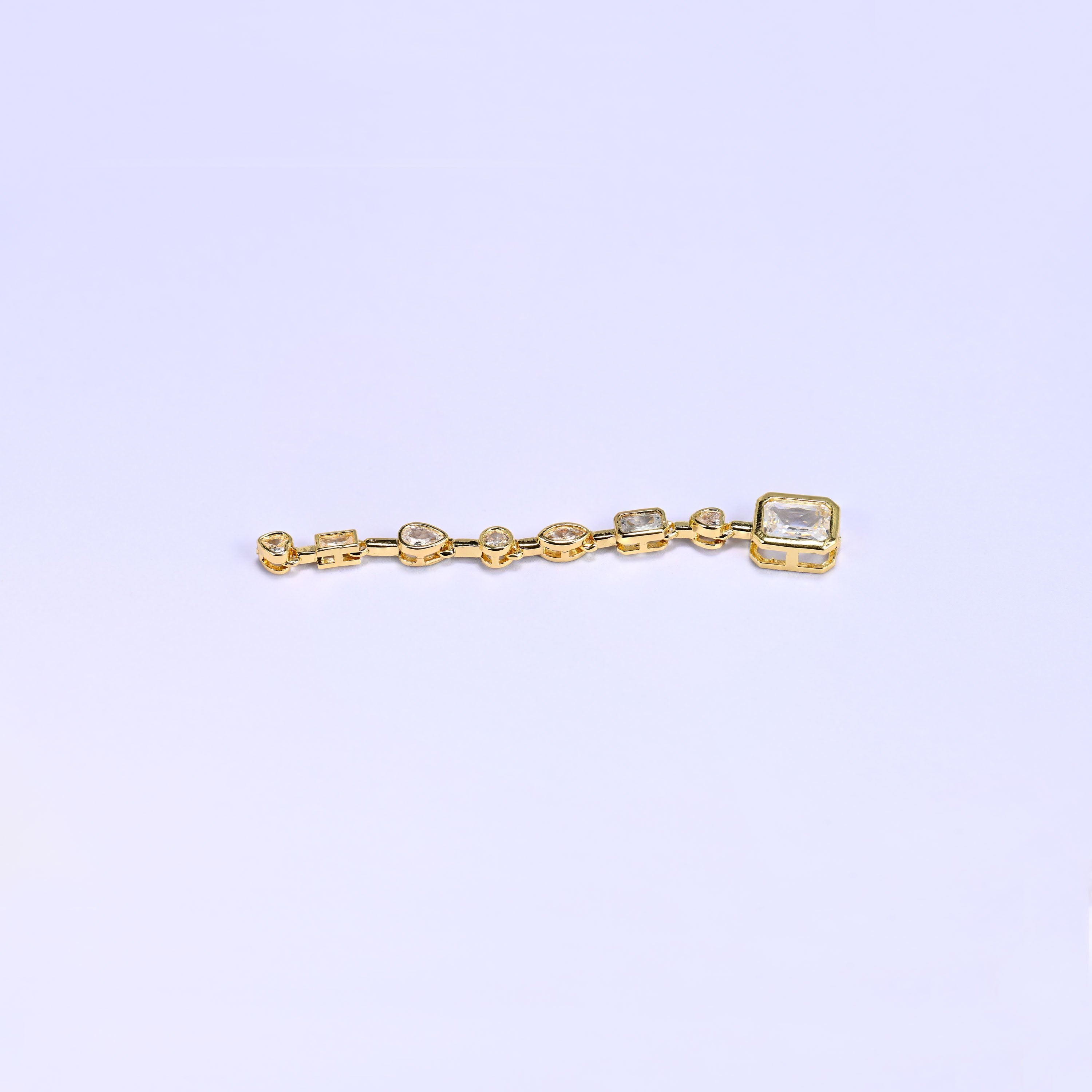 Brass, 18K gold plated, beads for jewellery making