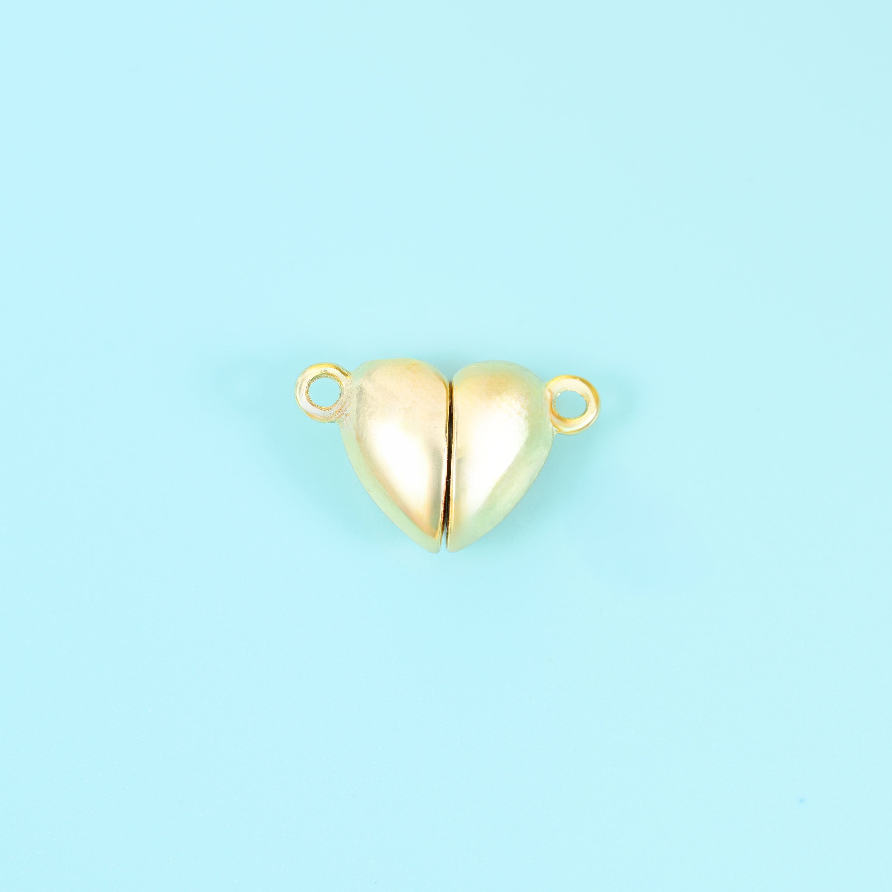 18K Gold Filled Heart Magnetic Clasp