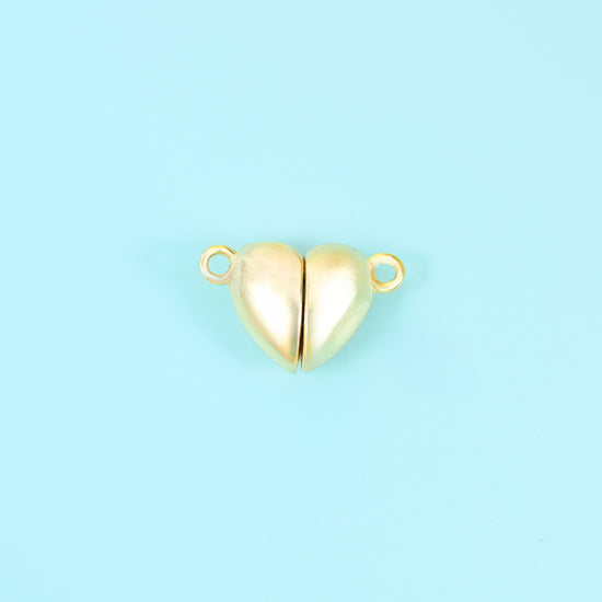 18K Gold Filled Heart Magnetic Clasp