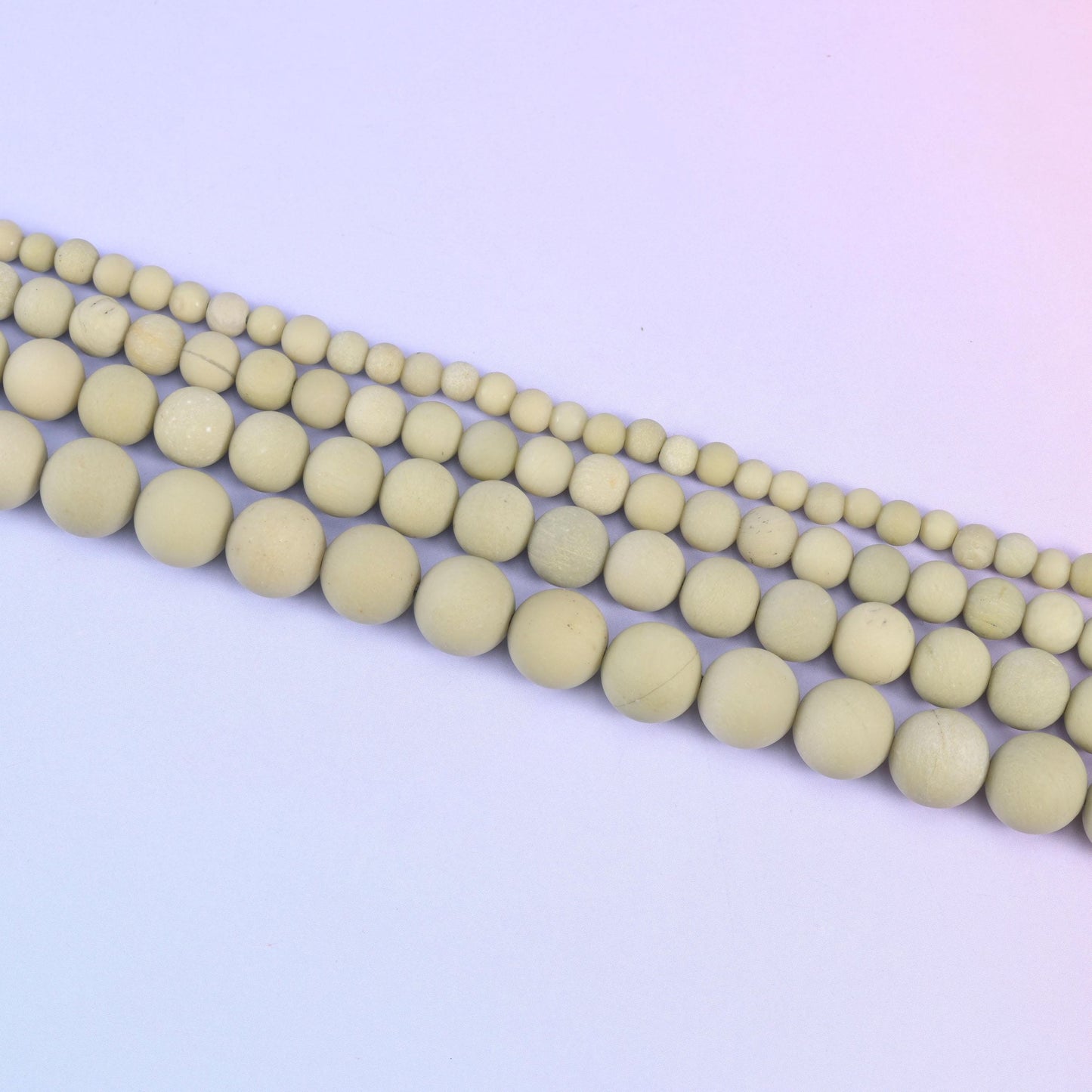 Green Alashan Agate Matte Round Beads 4mm 6mm 8mm 10mm Jewelry Making 15 Inch Strand
