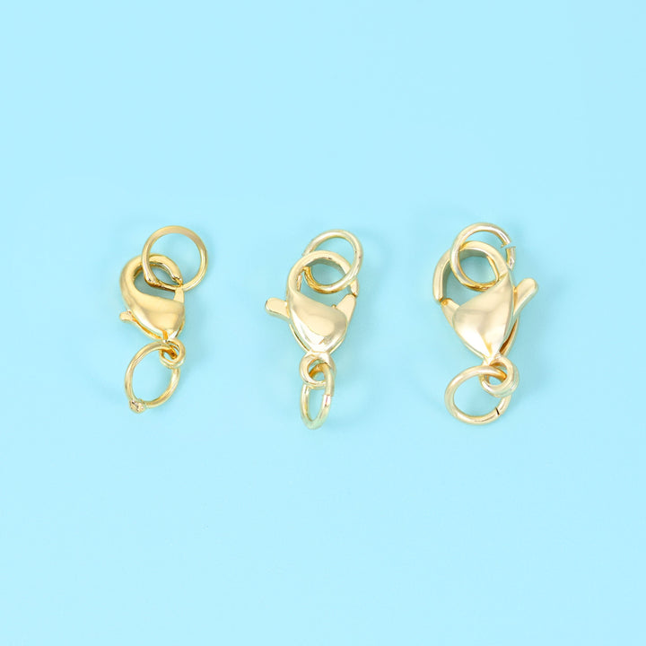 18K Gold Plated Lobster Clasp