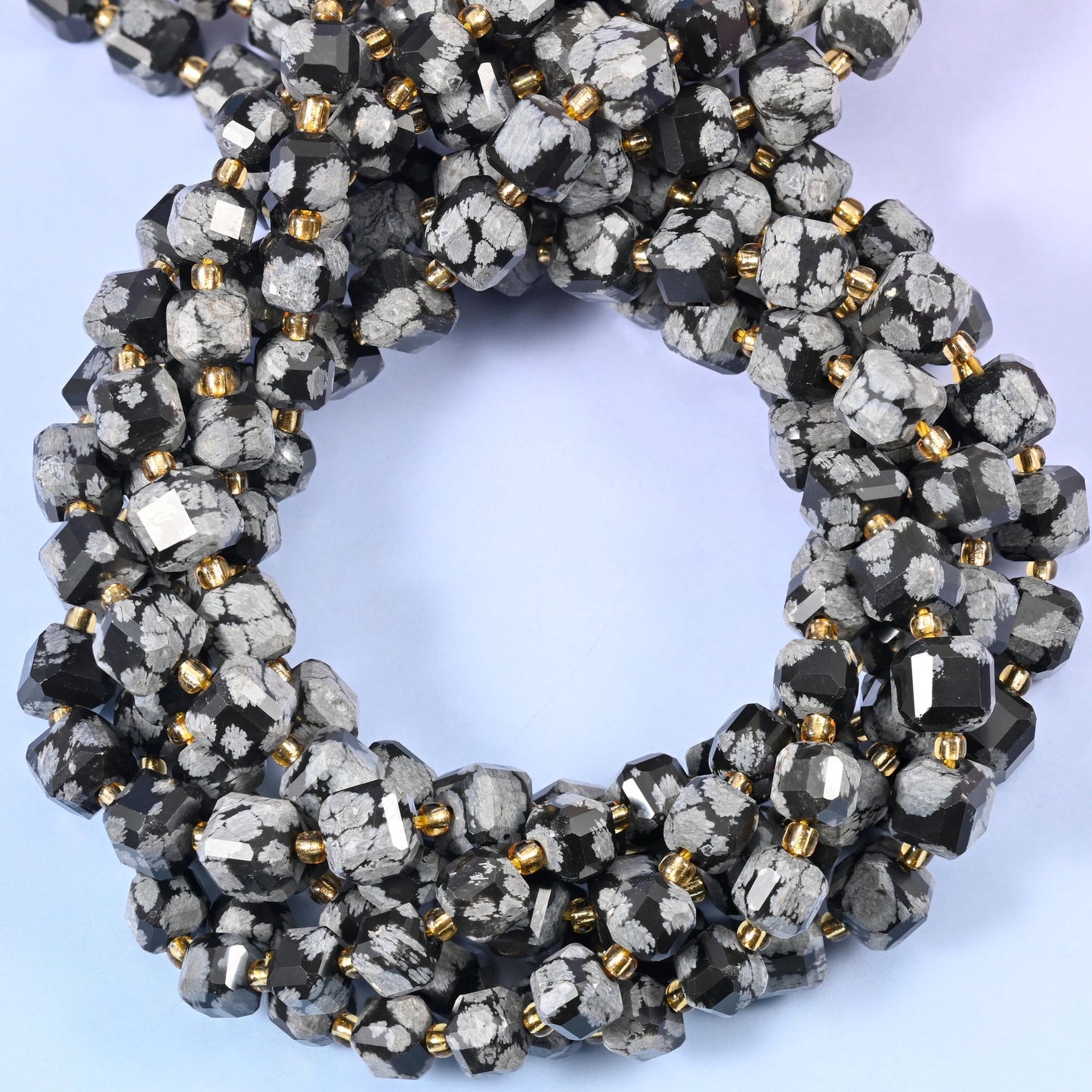 Snowflake Jasper beads for jewellery making