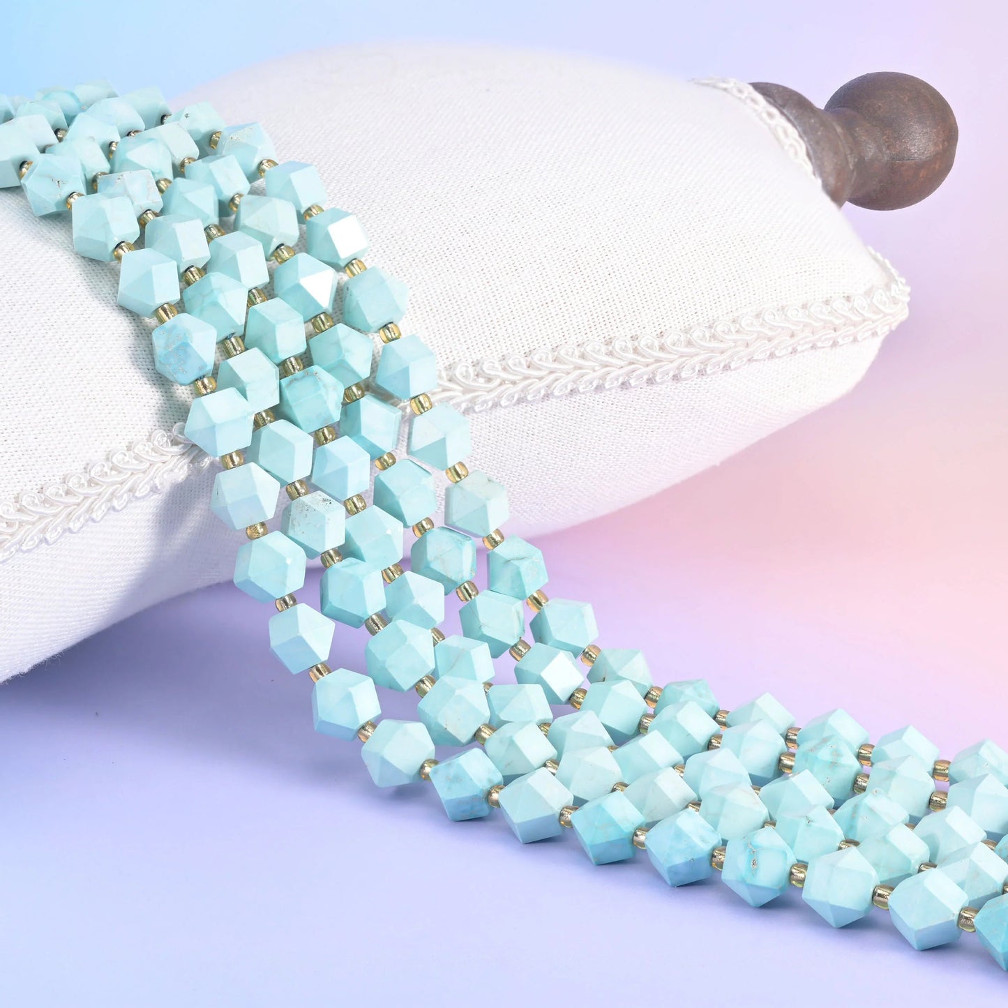 Diamond rhombus beads, hole approximately 1.0mm