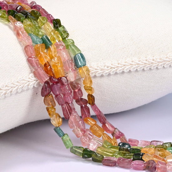 Tourmaline Irregular Freeform Nugget Beads
