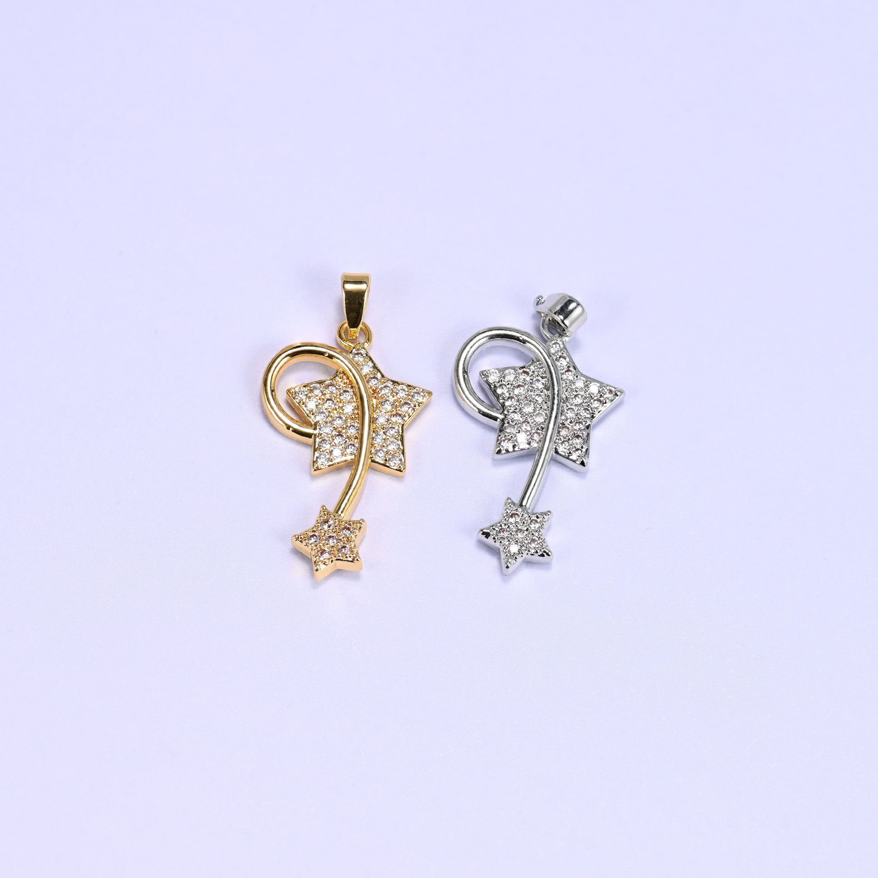 Wishing Star Zircon Charms