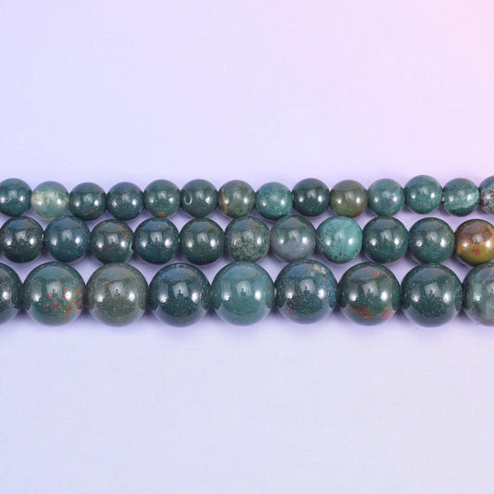Oriental Jasper beads, smooth round, 6mm, 8mm, 10mm