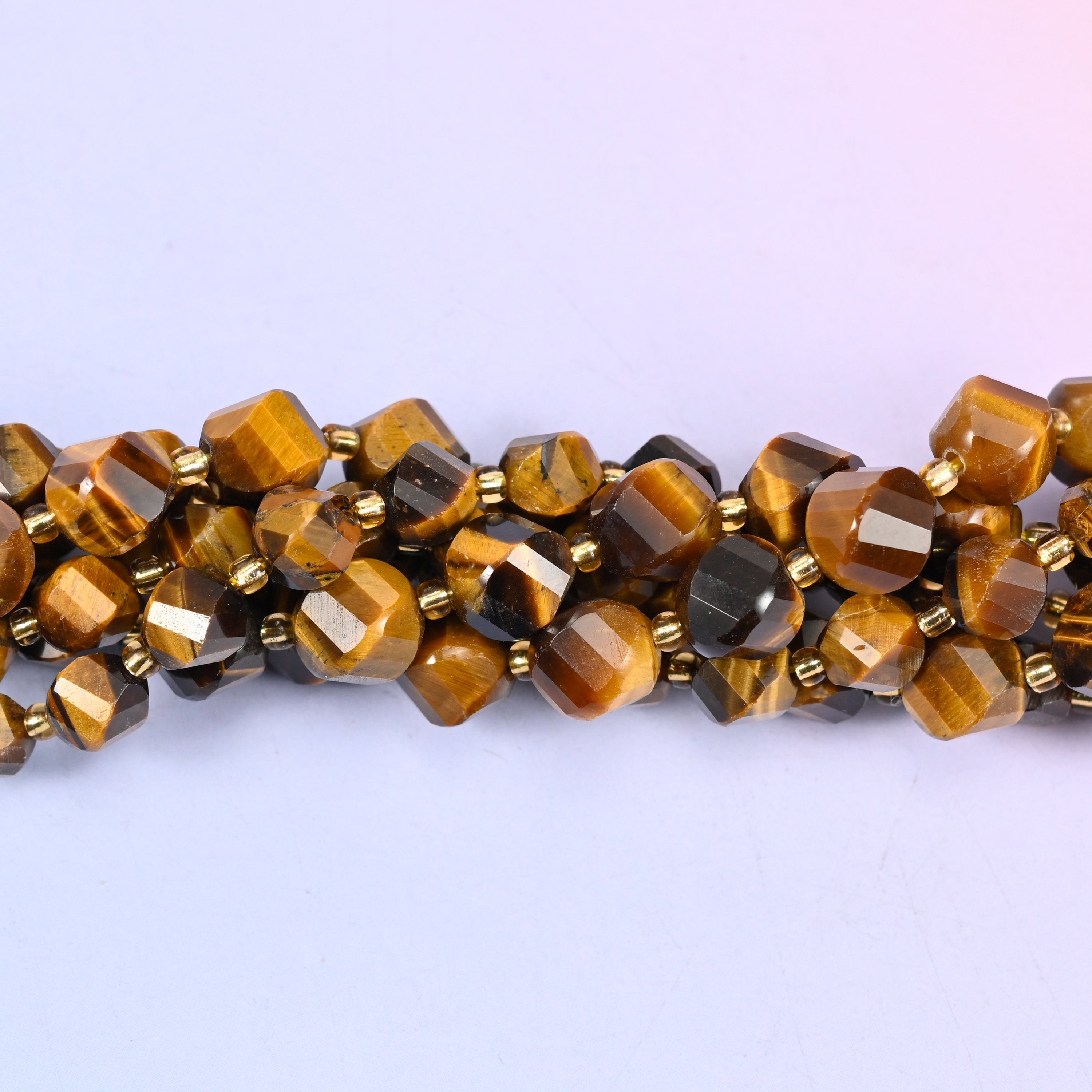 Tiger Eye beads, sold per 15 inch strand