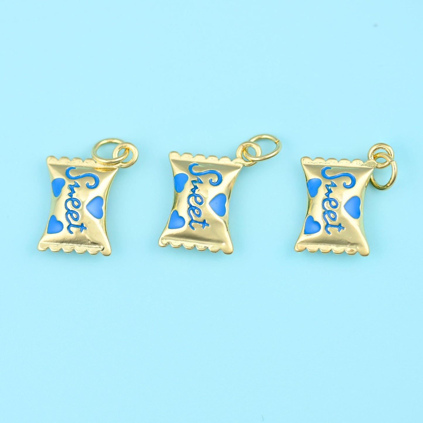 Brass beads for jewellery making