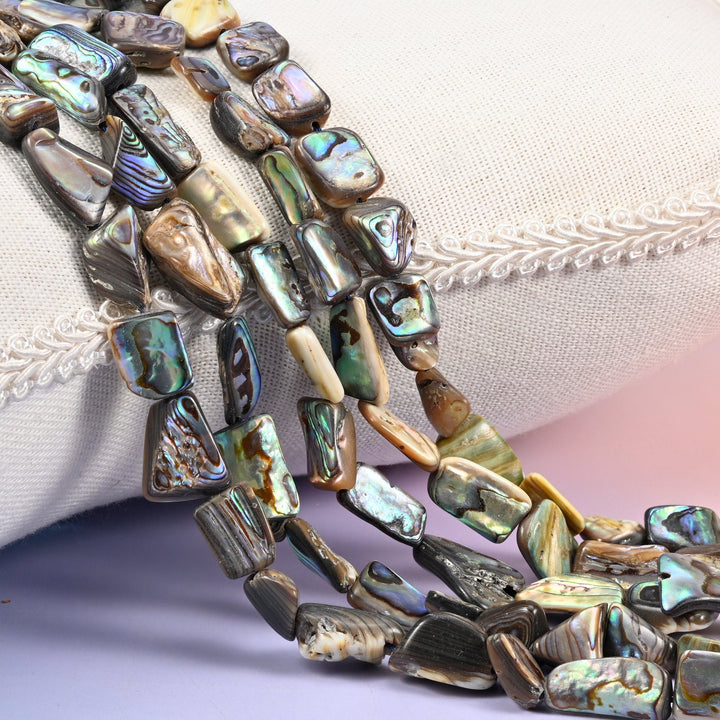 Abalone Shell Freeform Beads