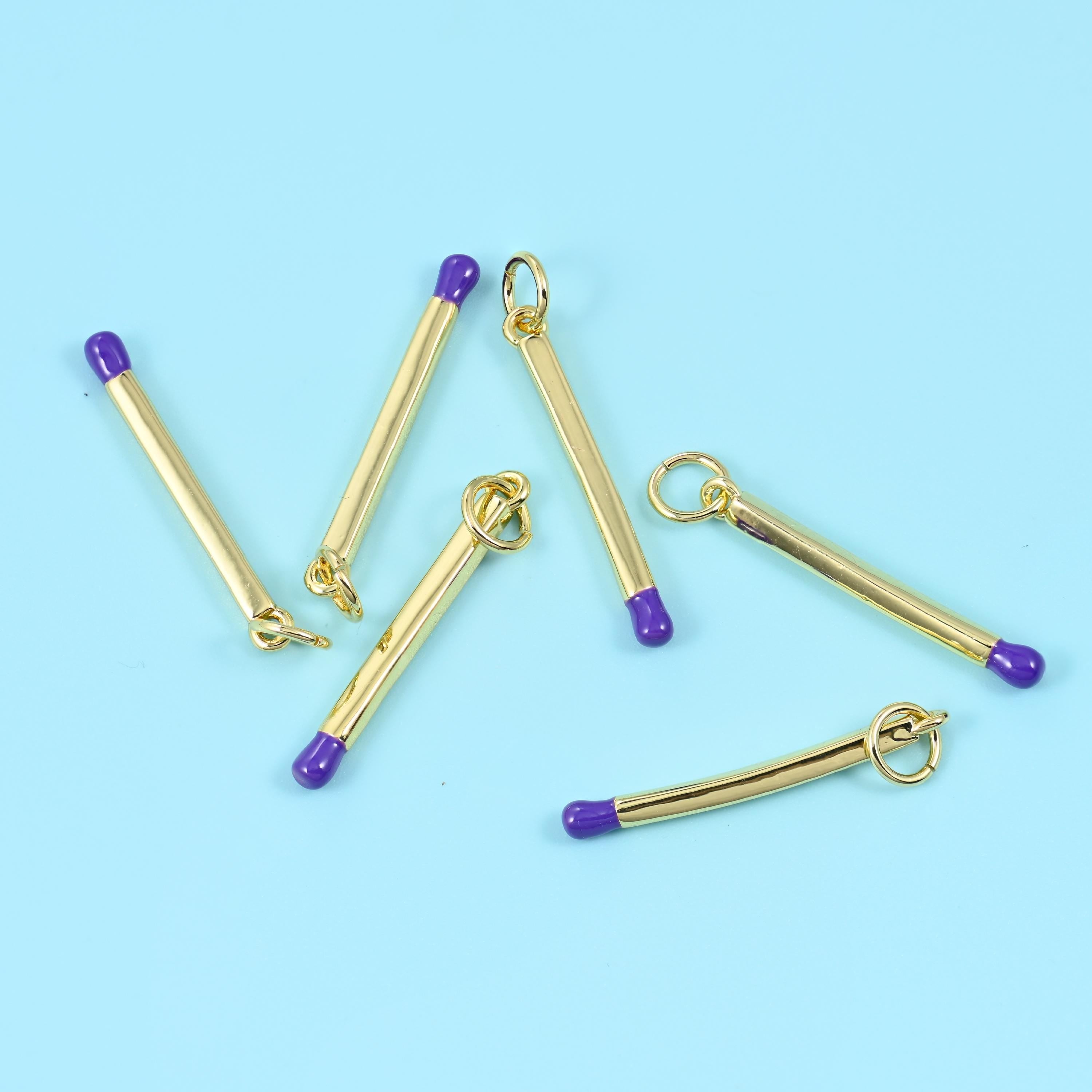 Brass, 18K Gold Filled, at 23 x 2.25mm