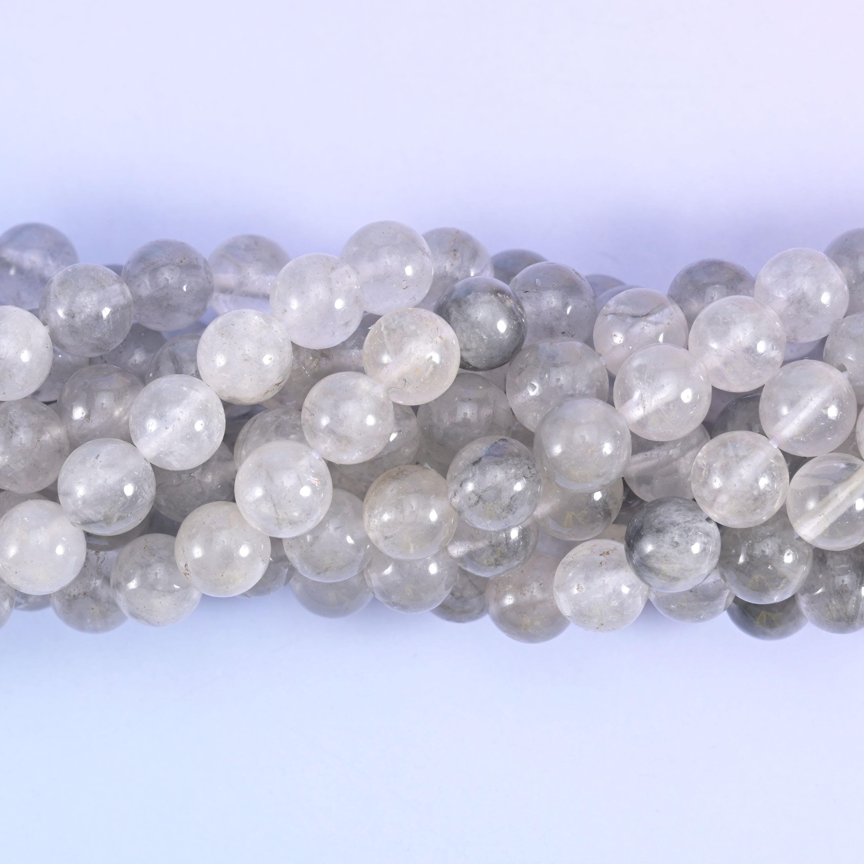 Cloudy Quartz beads for jewellery making