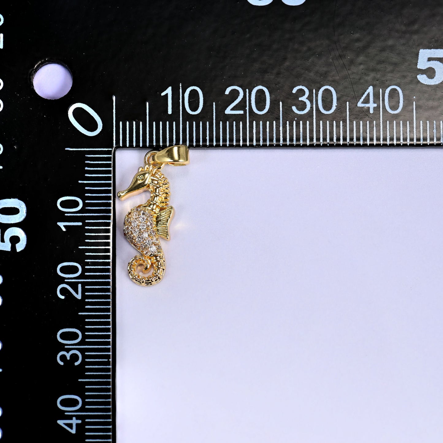 Sea Horse Zircon Pendants, sold individually