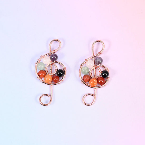 Treble Clef Music Symbol Pendant, sold per piece