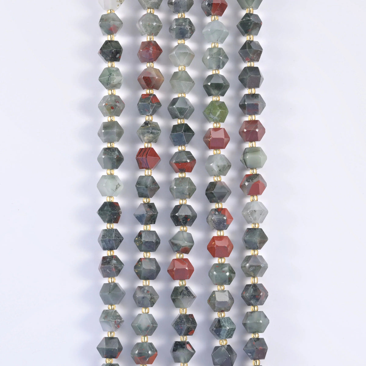 8 Sides Diamond Rhombus Beads 10mm, hole approximately 1.0mm (+/- 0.2mm), center drilled