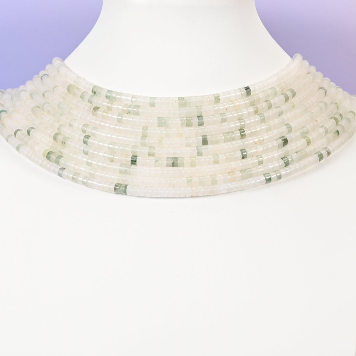 Tianshan Jade beads, heishi disc, 1x4mm or 2x4mm