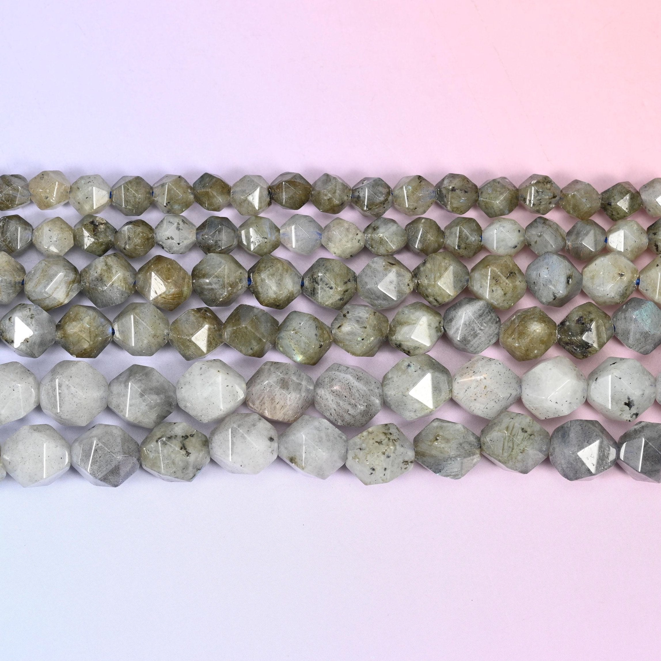 Gray Labradorite with subtle natural flashes of light